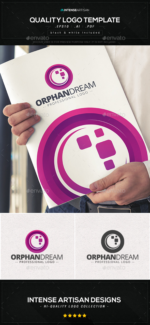 GraphicRiver Orphan Dream Logo Template 10568119 GraphicRiver Orphan Dream Logo Template 10568119