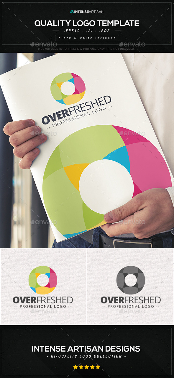 GraphicRiver Overfreshed Logo Template 10570230 GraphicRiver Overfreshed Logo Template 10570230