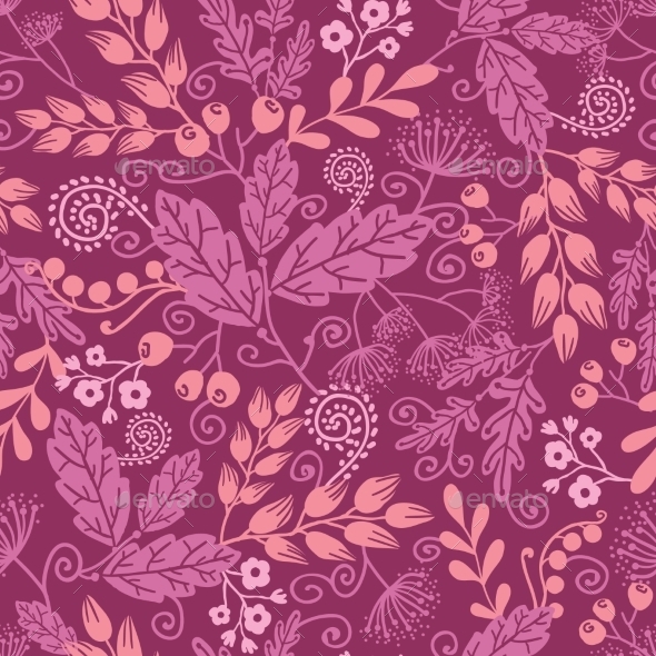 Garden Pattern (Flowers & Plants)