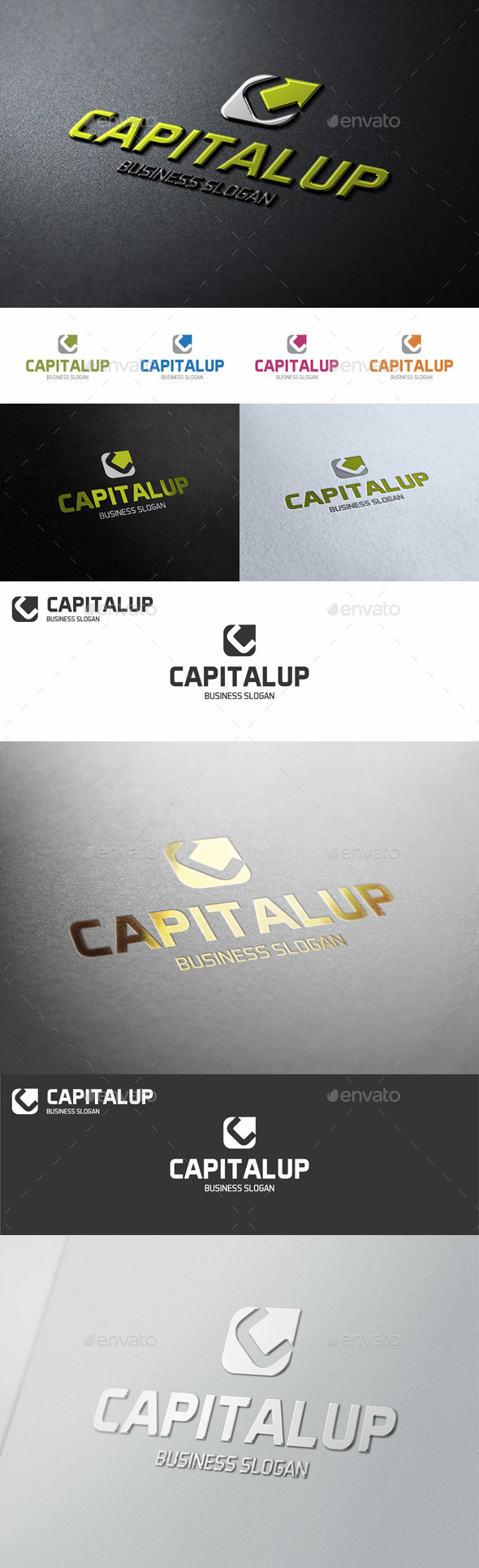 GraphicRiver Capital Up C Logo Letter 10578006 GraphicRiver Capital Up C Logo Letter 10578006