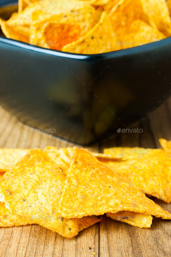 Nacho Cheese Tortilla Chips