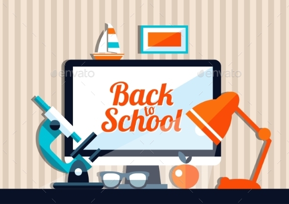 GraphicRiver School Composition 10581029 GraphicRiver School Composition 10581029