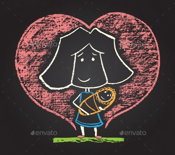 GraphicRiver Chalked Character 10581060 GraphicRiver Chalked Character 10581060