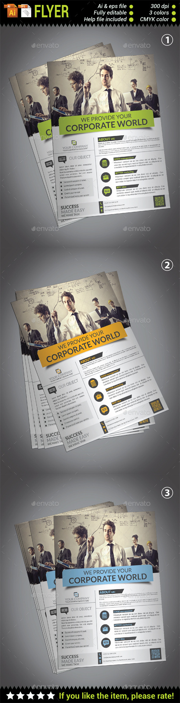 GraphicRiver Corporate Flyer 10582628 GraphicRiver Corporate Flyer 10582628