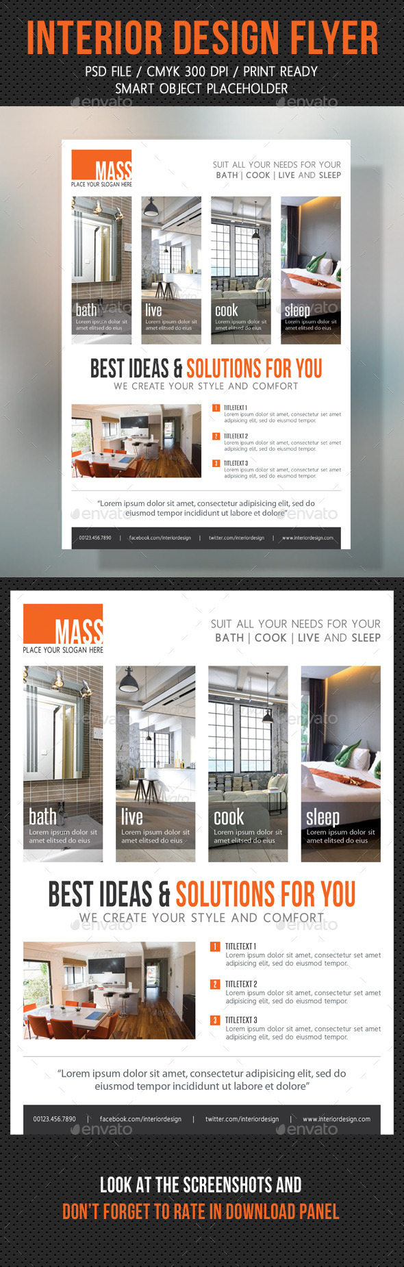 Interior Design Flexible Flyer V02 (Corporate)