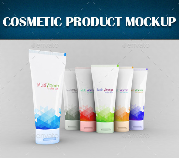 GraphicRiver Cosmetic Product Mockup 10585164 GraphicRiver Cosmetic Product Mockup 10585164
