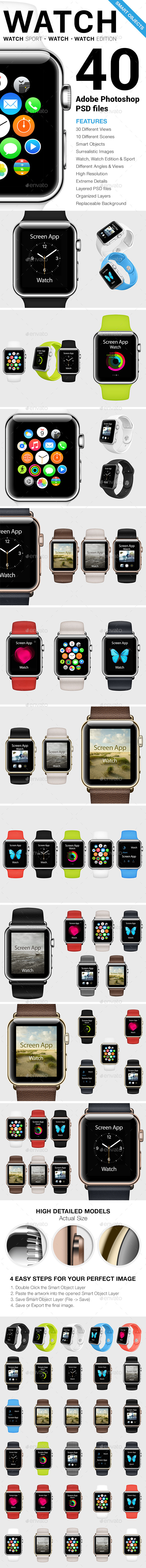 GraphicRiver Watch Mockups 10544378 GraphicRiver Watch Mockups 10544378