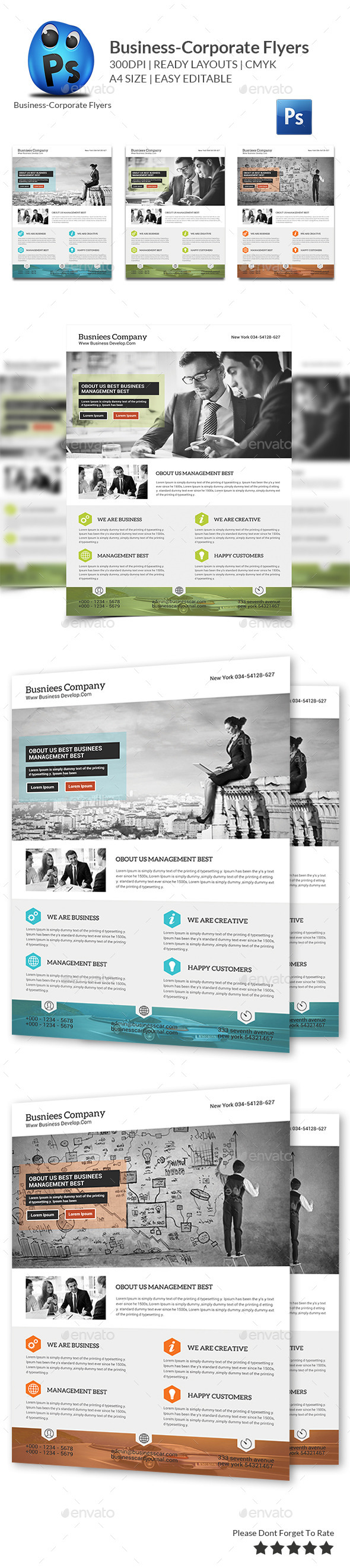 GraphicRiver Corporate Business Flyer Template 10587113 GraphicRiver Corporate Business Flyer Template 10587113