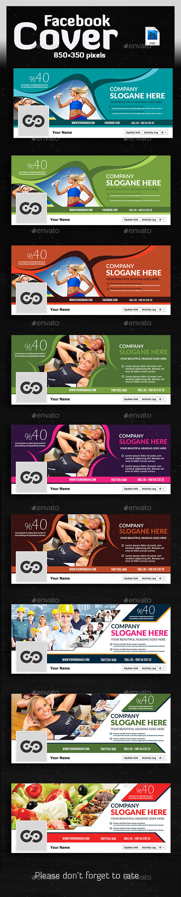 GraphicRiver Bundle Facebook Timelines Covers 10589866 GraphicRiver Bundle Facebook Timelines Covers 10589866
