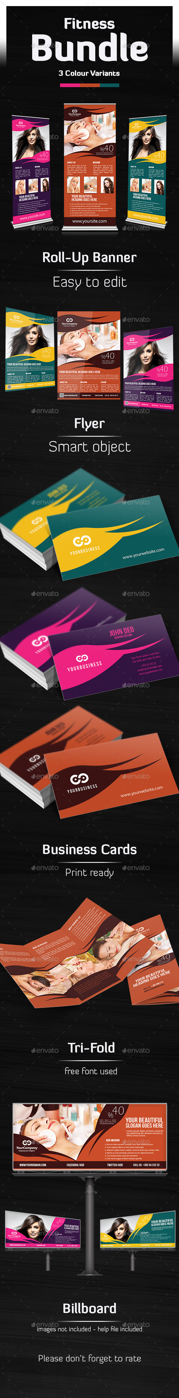 Hair & Beauty Salon Bundle Templates