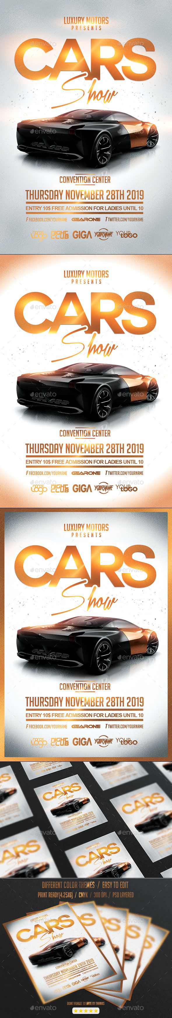 GraphicRiver Cars Show Flyer PSD Template 10590030 GraphicRiver Cars Show Flyer PSD Template 10590030