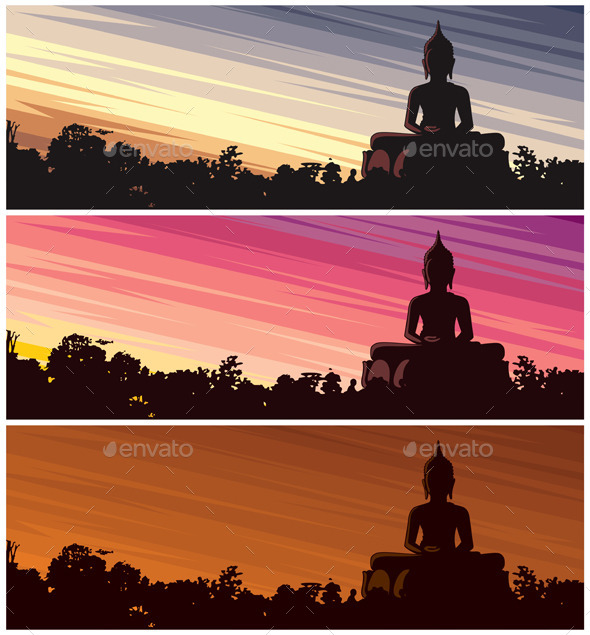 GraphicRiver Buddha Dusk 10590495 GraphicRiver Buddha Dusk 10590495