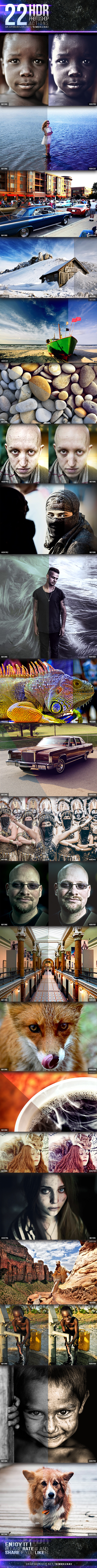 GraphicRiver 22 HDR Photoshop Actions 10590559 GraphicRiver 22 HDR Photoshop Actions 10590559