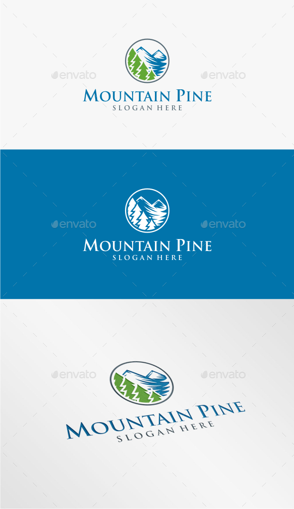 Mountain Pine - Logo Template