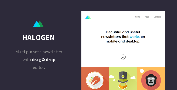 ThemeForest Halogen Email Template & Builder Access 10593728 ThemeForest Halogen Email Template & Builder Access 10593728