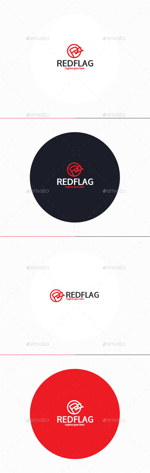 Red Flag Logo (Objects)