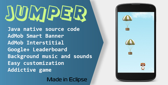 CodeCanyon Jumper Game with AdMob and Leaderboard 10529149 CodeCanyon Jumper Game with AdMob and Leaderboard 10529149