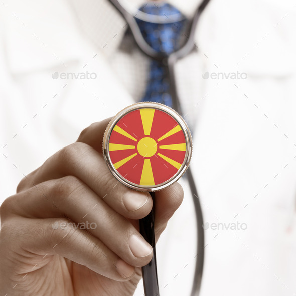 Stethoscope with national flag conceptual series - Republic of M (Misc) Photo Download