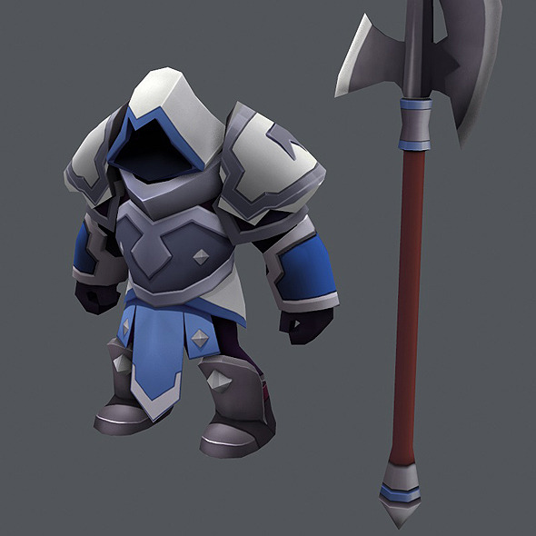 3DOcean Game Knight Spear Man 10597197 3DOcean Game Knight Spear Man 10597197