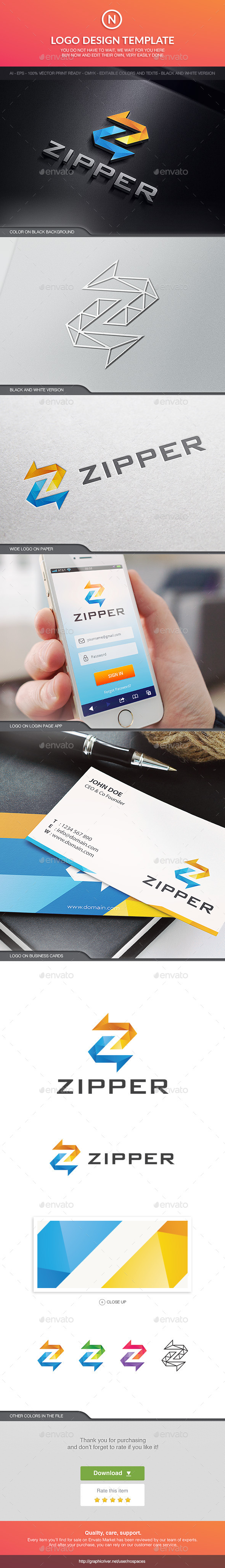 GraphicRiver Zipper 10597440 GraphicRiver Zipper 10597440