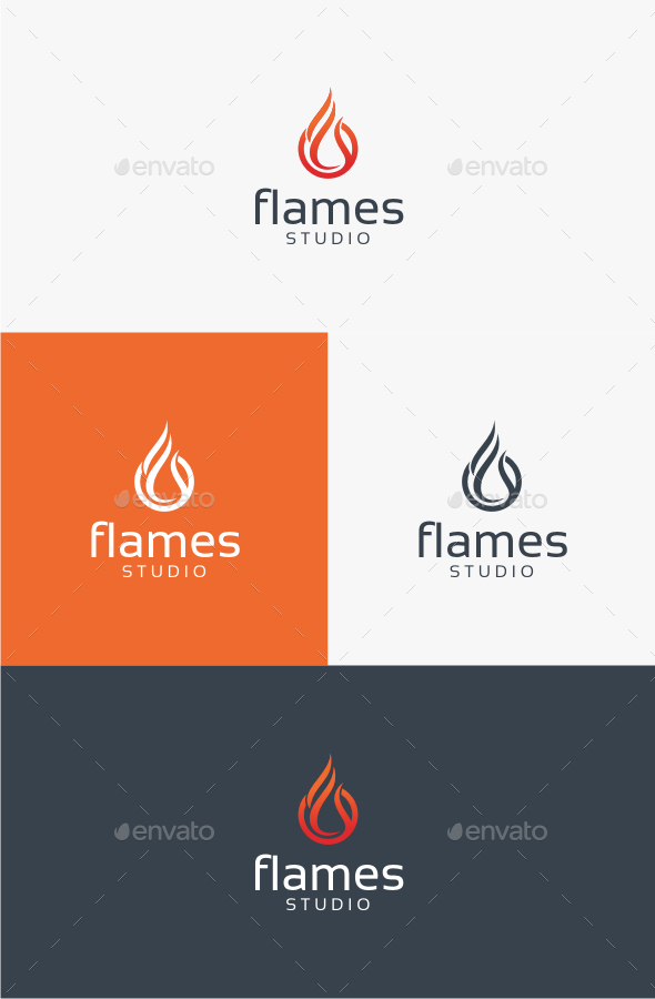 GraphicRiver Flames Logo Template 10599050 GraphicRiver Flames Logo Template 10599050