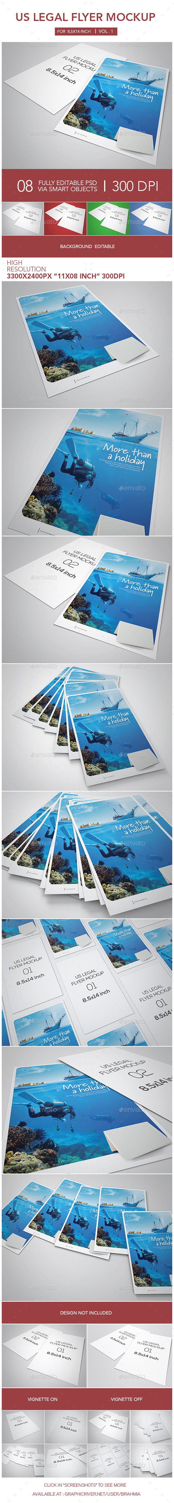 GraphicRiver Us Legal Flyer Mockup 10599105 GraphicRiver Us Legal Flyer Mockup 10599105