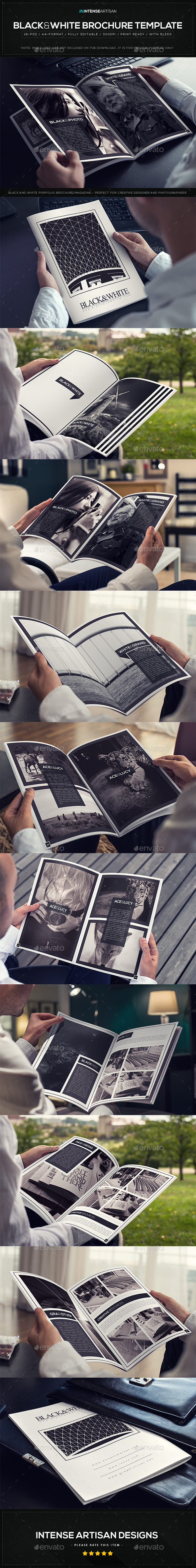 GraphicRiver Black & White Brochure Template V.1 10600054 GraphicRiver Black & White Brochure Template V.1 10600054