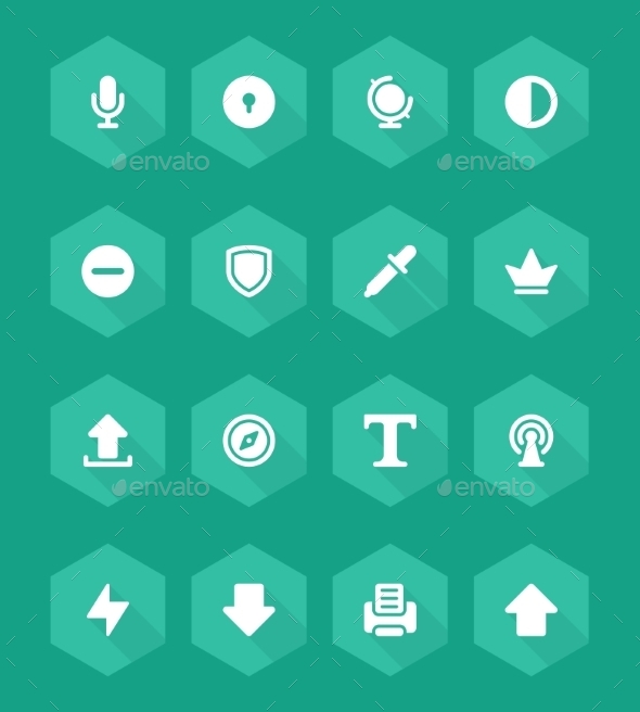 GraphicRiver Flat Icons 10600227 GraphicRiver Flat Icons 10600227