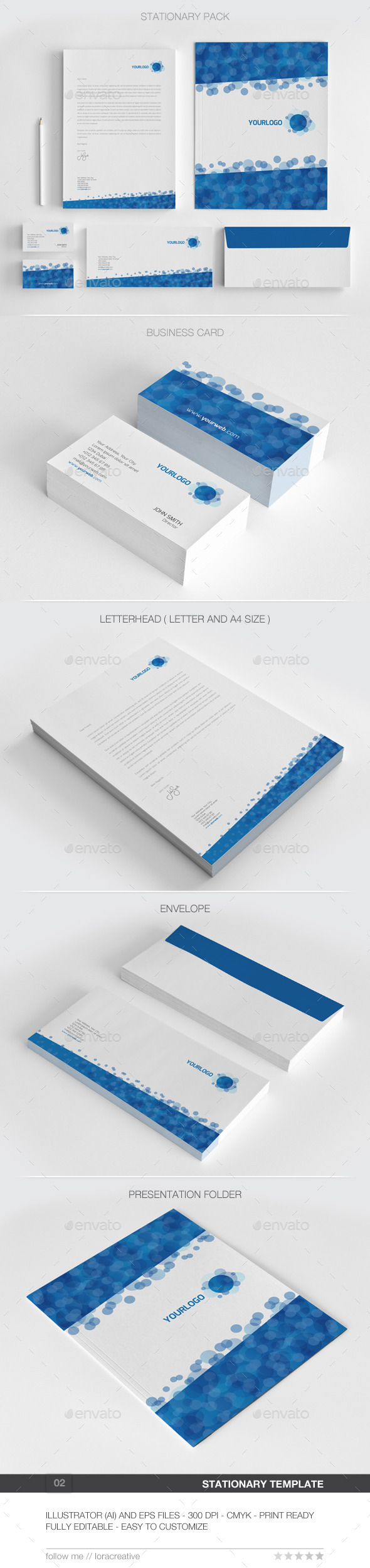 GraphicRiver Bubble Concept Stationary Pack 02 10600759 GraphicRiver Bubble Concept Stationary Pack 02 10600759