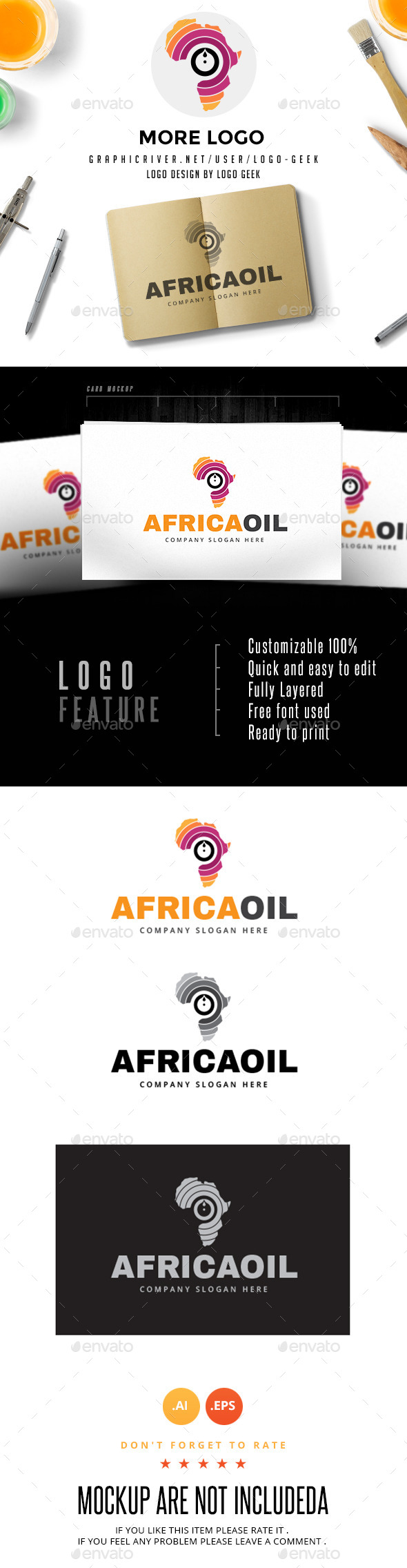 GraphicRiver Africa Oil 10601322 GraphicRiver Africa Oil 10601322