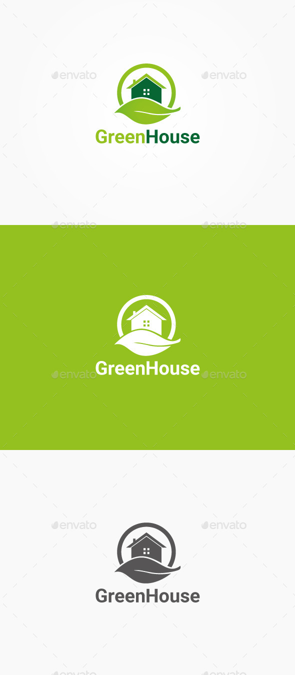 GraphicRiver Green House 10601437 GraphicRiver Green House 10601437