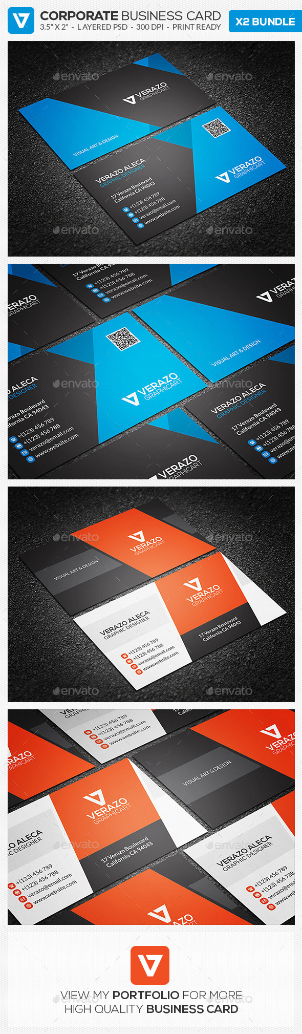 GraphicRiver Business Card Bundle 15 10602042 GraphicRiver Business Card Bundle 15 10602042