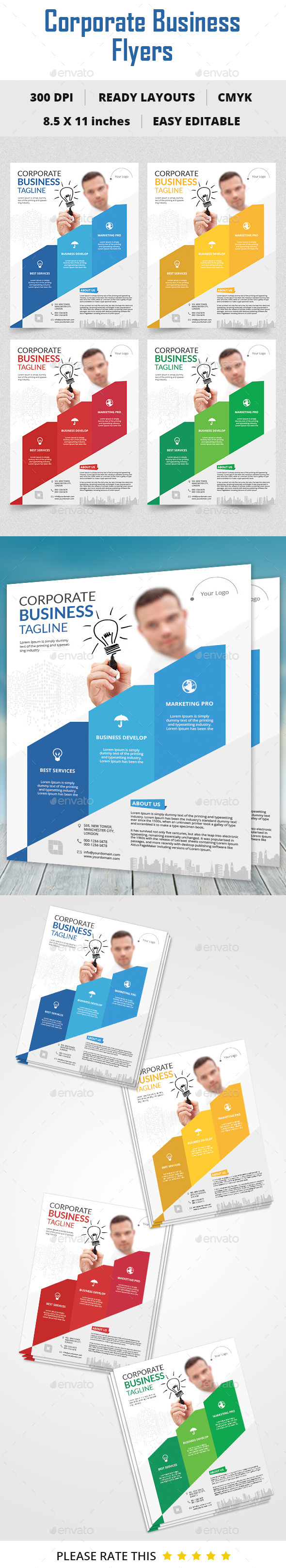 GraphicRiver Corporate Business Flyer 10508501 GraphicRiver Corporate Business Flyer 10508501