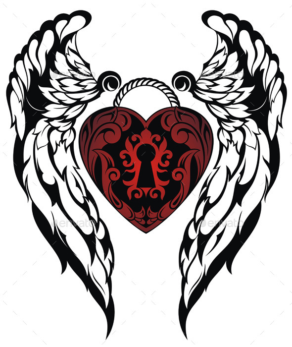 GraphicRiver Angel Wings 10604110 GraphicRiver Angel Wings 10604110