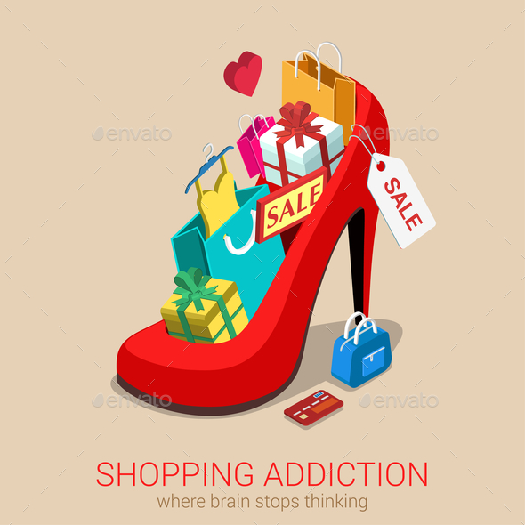 Shopping Addiction Sale (Concepts)