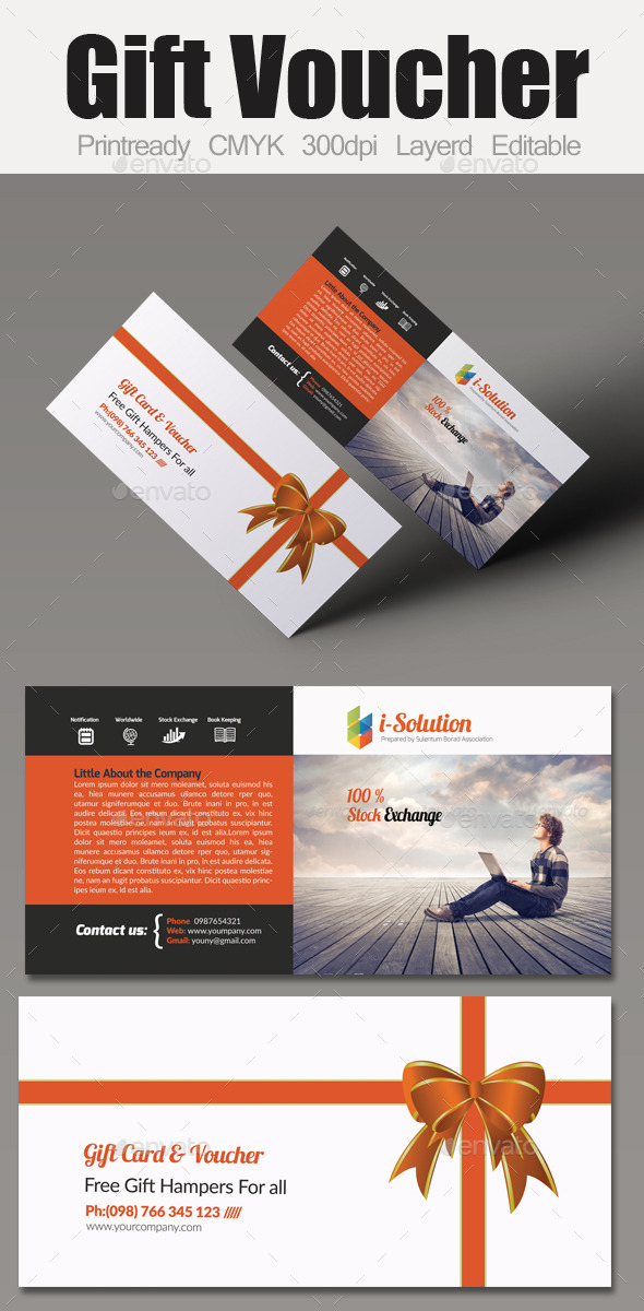 GraphicRiver Multi Use Business Gift Voucher 10606488 GraphicRiver Multi Use Business Gift Voucher 10606488