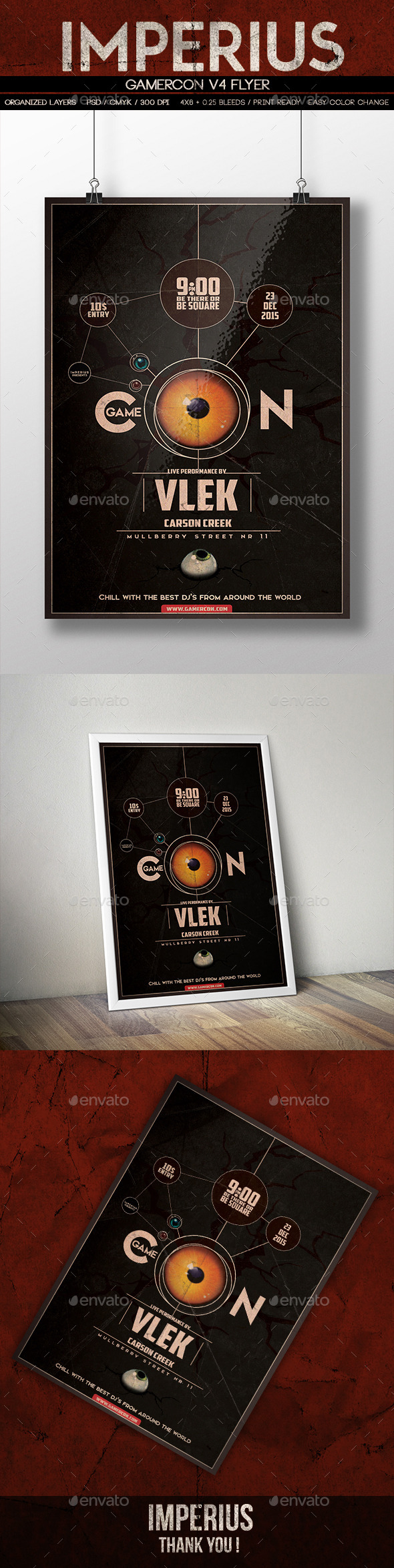 GraphicRiver GamerCon V4 10607140 GraphicRiver GamerCon V4 10607140