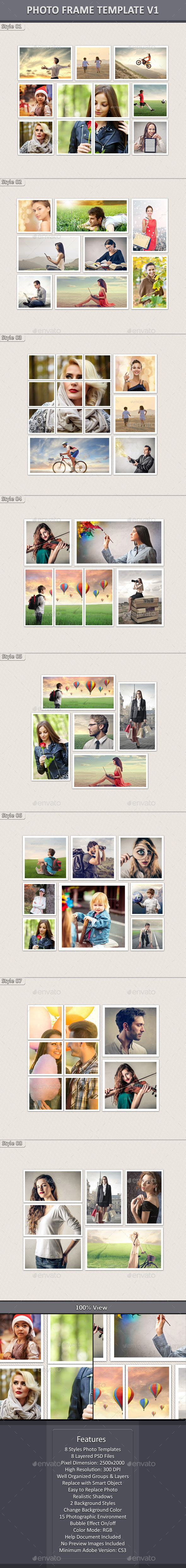 GraphicRiver Photo Frame Template v1 10589887 GraphicRiver Photo Frame Template v1 10589887