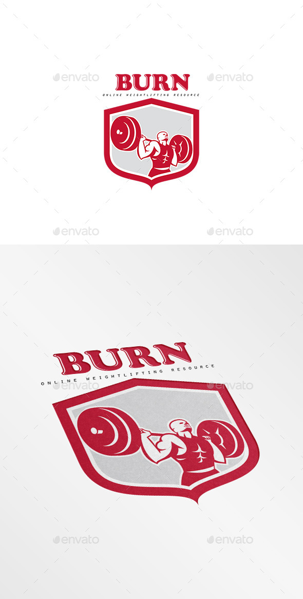 GraphicRiver Burn Weightlifting Online Resource Logo 10608173 GraphicRiver Burn Weightlifting Online Resource Logo 10608173