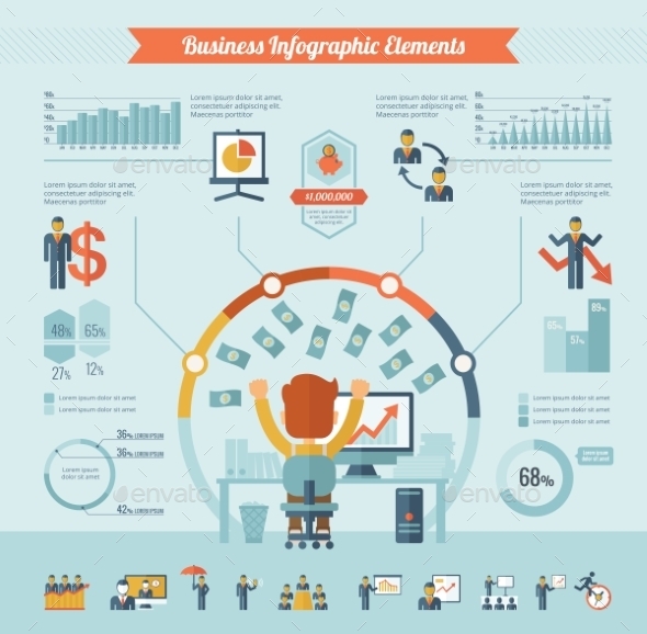 GraphicRiver Business Infographic Elements 10608299 GraphicRiver Business Infographic Elements 10608299