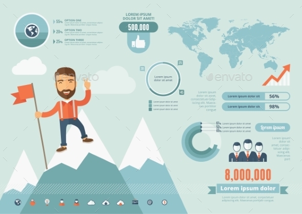 GraphicRiver Technology Infographic Elements 10608305 GraphicRiver Technology Infographic Elements 10608305