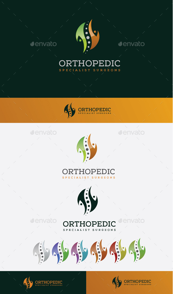 GraphicRiver Orthopedic Surgeon Logo 10608355 GraphicRiver Orthopedic Surgeon Logo 10608355