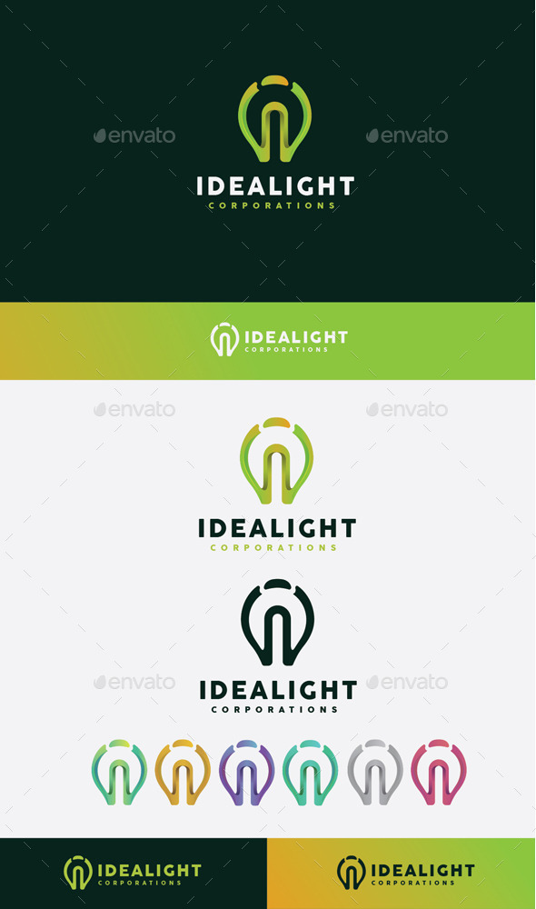 GraphicRiver Idea Light Logo 10608359 GraphicRiver Idea Light Logo 10608359