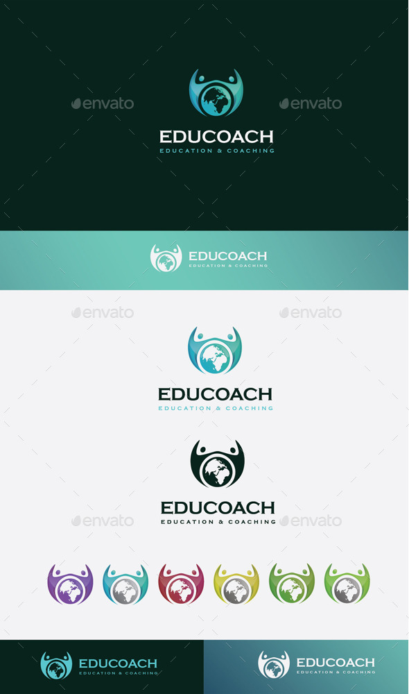 GraphicRiver Education Coach Logo 10608360 GraphicRiver Education Coach Logo 10608360
