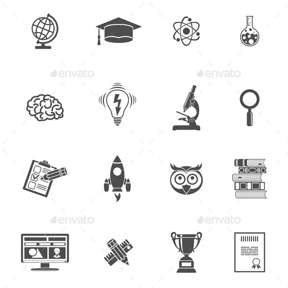 GraphicRiver Education Icon Set 10609052 GraphicRiver Education Icon Set 10609052