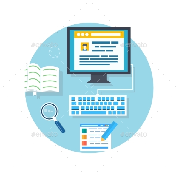 GraphicRiver Office Workstation 10609332 GraphicRiver Office Workstation 10609332