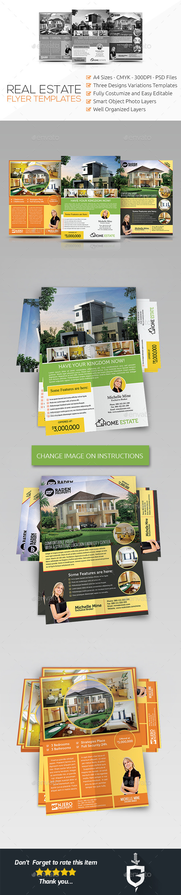 Real Estate Flyer Templates