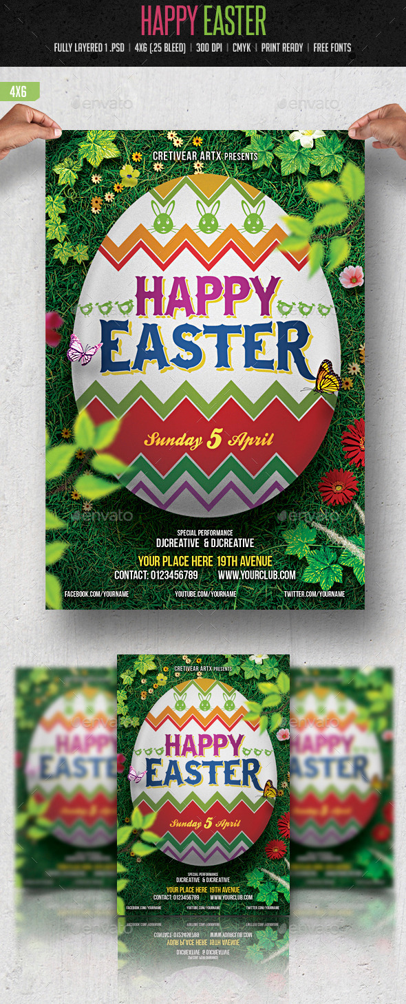 GraphicRiver Happy Easter 10614309 GraphicRiver Happy Easter 10614309