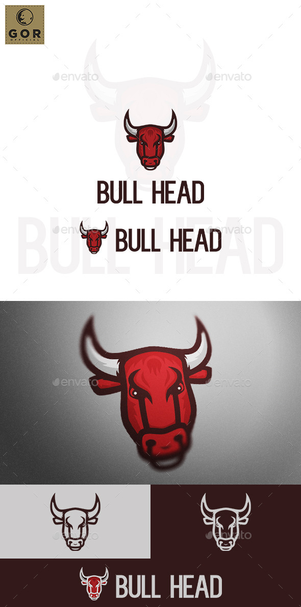 GraphicRiver Bull Head 10616574 GraphicRiver Bull Head 10616574