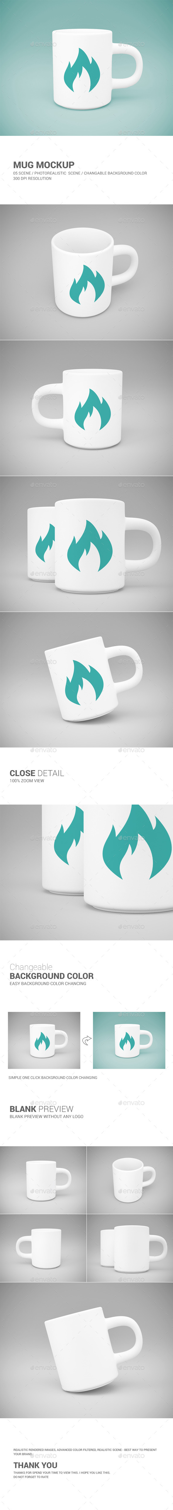 GraphicRiver Mug Mock-Up 10595950 GraphicRiver Mug Mock-Up 10595950